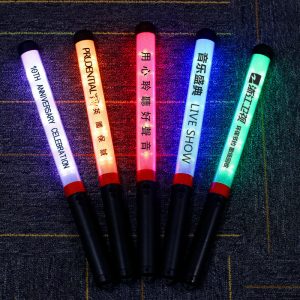 大型晚會活動助威道具無線遙控發光棒 中央遙控分區15色變色熒光棒廠家